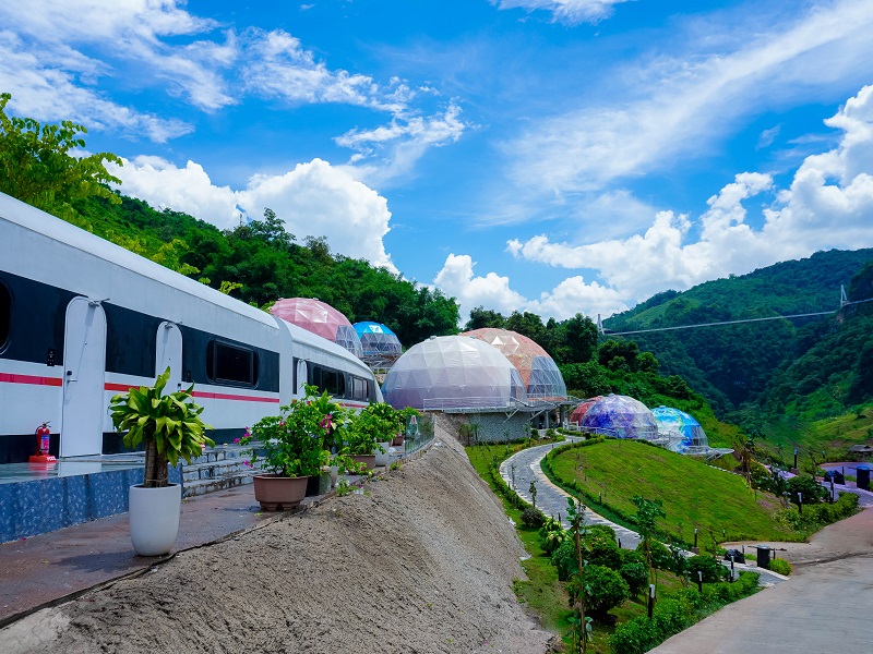 Island Mộc Châu là một trong những khách sạn đẹp nhất ở Mộc Châu
