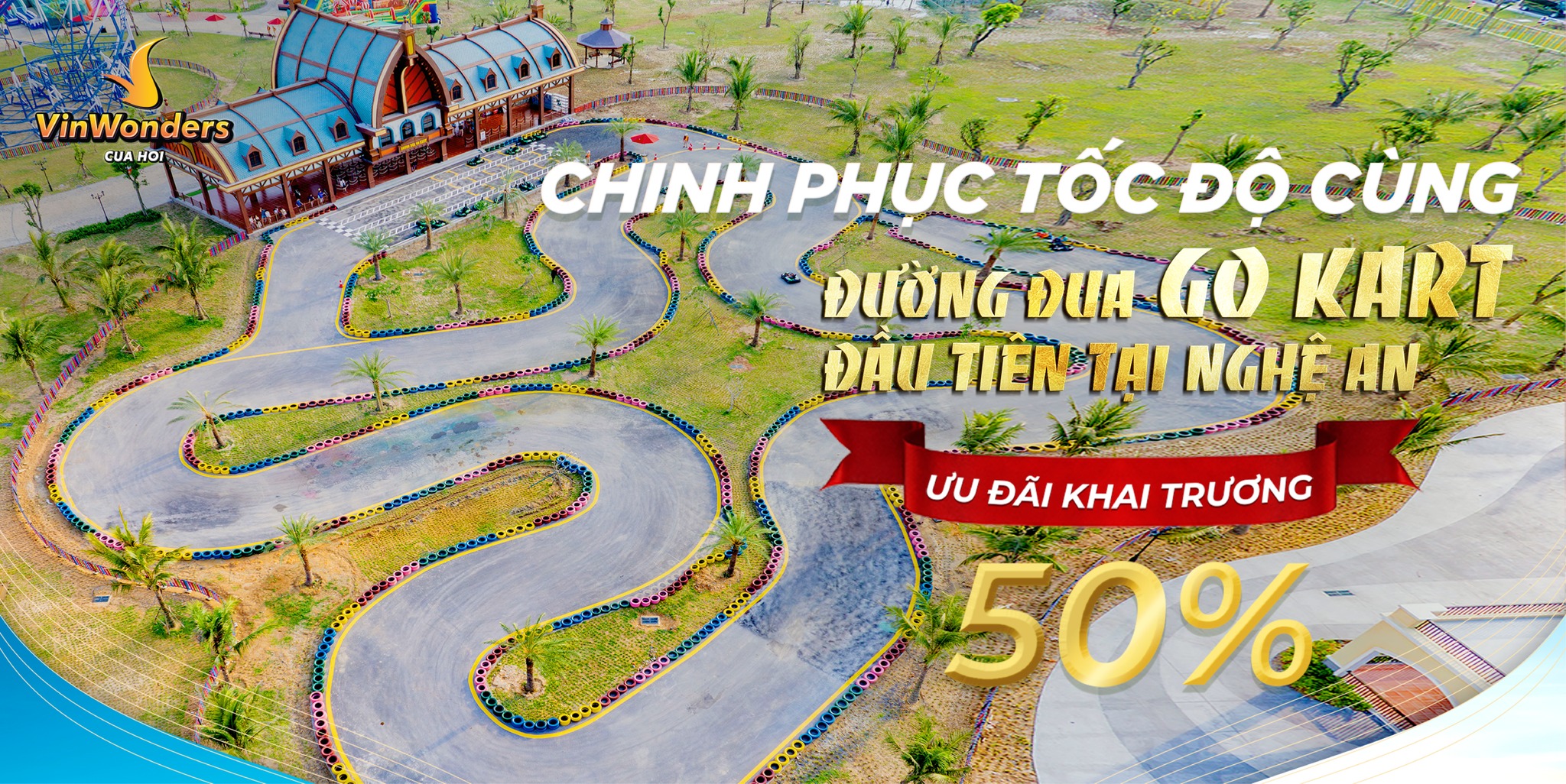 đường đua go kart vinwonders cửa hội