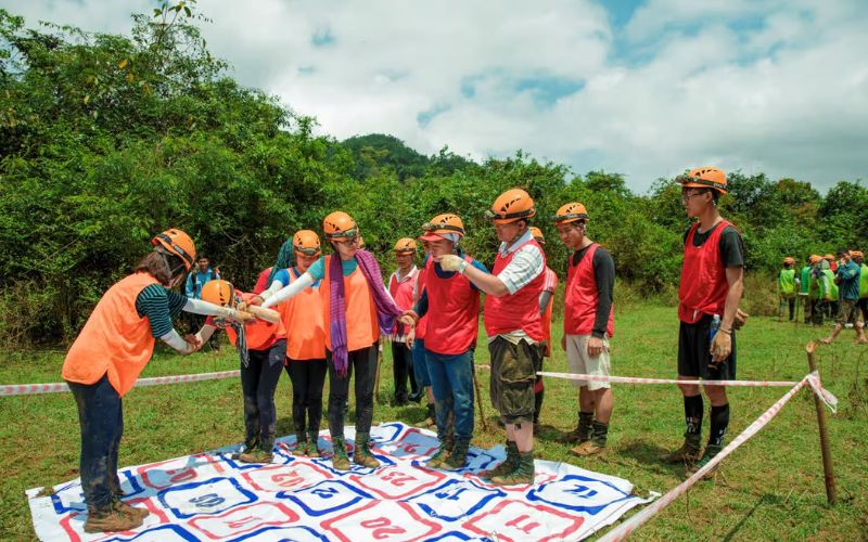 đơn vị tổ chức team building quảng bình