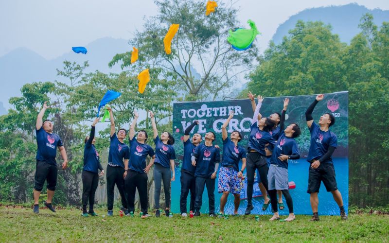 đơn vị tổ chức team building quảng bình