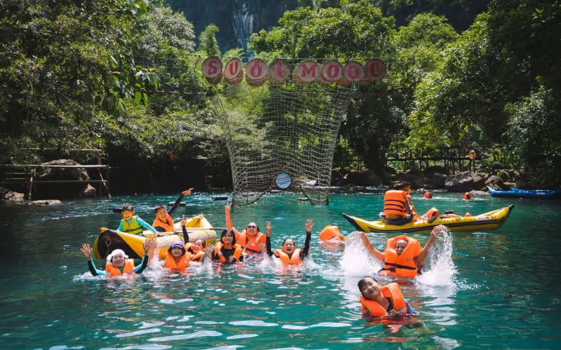 đơn vị tổ chức team building quảng bình